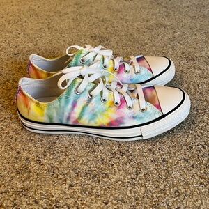 Colorful Tie-Dye Converse Sneakers